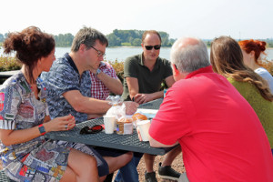 PvdA fracties uit Zevenaar en Waterschap Rijn & IJssel bezoeken Spijk